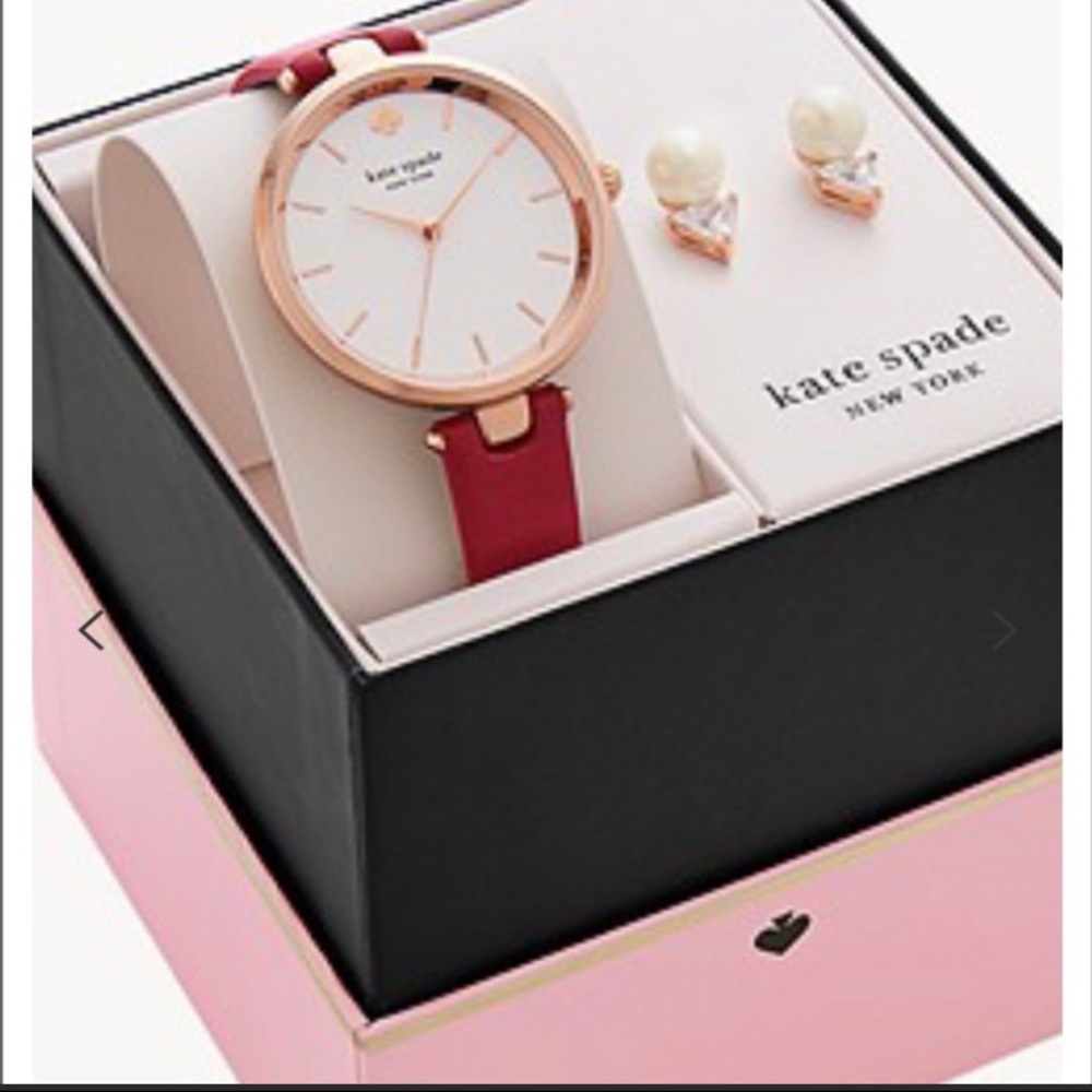 Stunning Kate Spade watch/earrings set(New)